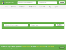 Tablet Screenshot of fullempleomexico.com